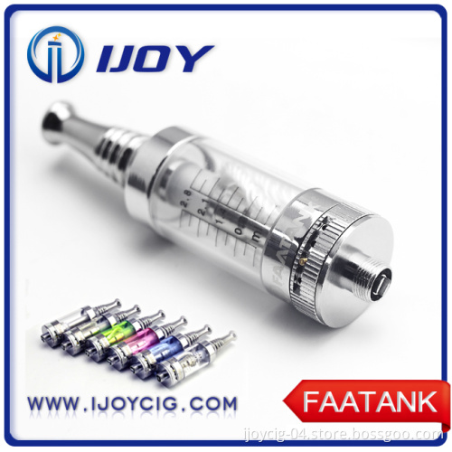 Adjustable Air Flow Faatank Clearomizer E Cigarette, Patent Cartomizer, Faatank Atomizer